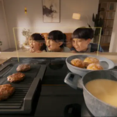 Cooking becomes smarter with Bosch induction cooktops!