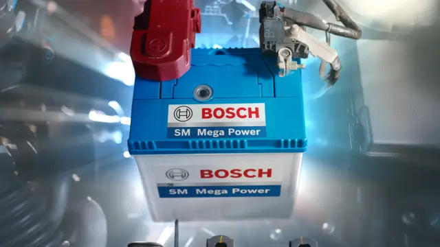 Ready-to-go engine, powered by a durable battery!