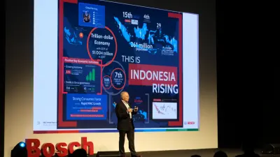 Konferensi pers tahunan 2018 di Jakarta