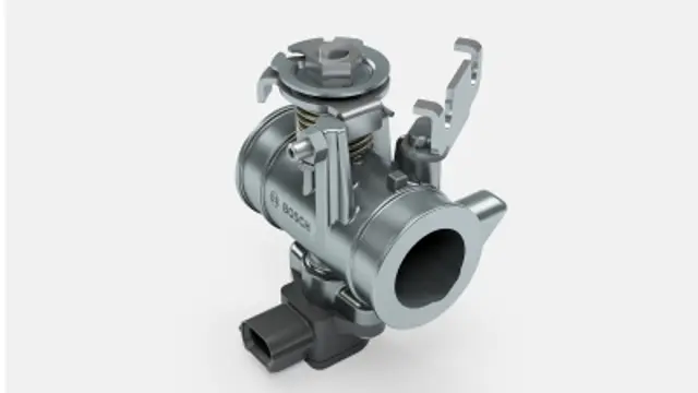 Perakitan throttle body mekanis (hanya lisensi)