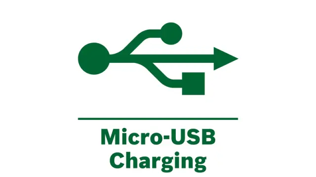 Flexible charging via Micro USB cable